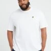 Lyle & Scott Lyle & Scott Big & Tall Plain T-Shirt - White