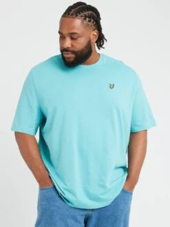 Lyle & Scott Lyle & Scott Big & Tall Plain T-Shirt - Green