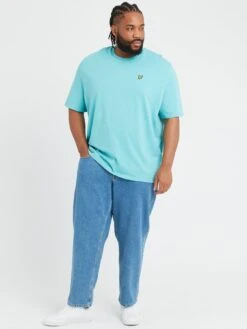 Lyle & Scott Lyle & Scott Big & Tall Plain T-Shirt - Green -Barbou Clothing Shop VKUL3 SQ3 0000000047 GREEN MDo