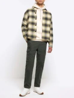 River Island Supernova Cargo Trouser - Khaki -Barbou Clothing Shop VKUOS SQ3 0000000058 KHAKI MDo