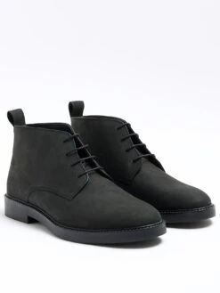 River Island River Island Casual Chukka Boot - Black -Barbou Clothing Shop VKUPK SQ4 0000000004 BLACK SLf