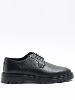 River Island Chunky Derby Shoe - Black
