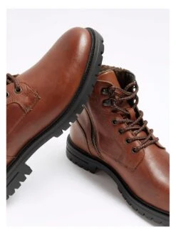 River Island River Island Padded Collar Boot -Barbou Clothing Shop VKUPO SQ5 0000000143 BROWN SLt