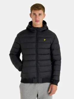 Lyle & Scott Lyle & Scott Baffle Jacket - Black