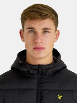 Lyle & Scott Lyle & Scott Baffle Jacket - Black -Barbou Clothing Shop VKUQZ SQ4 0000000004 BLACK MDd