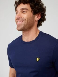 Lyle & Scott Lyle & Scott Plain T-Shirt - Navy -Barbou Clothing Shop VKUTE SQ4 0000000048 NAVY MDd