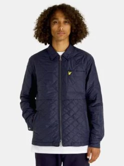 Lyle & Scott Lyle & Scott Quilted Overshirt - Navy