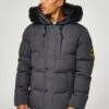 Zavetti Canada Oshawa 2.0 Parka Jacket - Dark Grey 