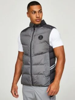 Zavetti Canada Tallorro Padded Gilet - Grey 