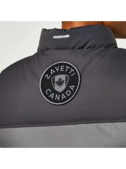 Zavetti Canada Tallorro Padded Gilet - Grey  -Barbou Clothing Shop VL4M7 SQ6 0000000070 DARK GREY MDd2
