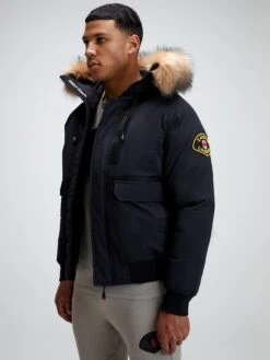 Zavetti Canada Abelli 2.0 Bomber Jacket - Black  -Barbou Clothing Shop VL4QE SQ6 0000000004 BLACK MDd2