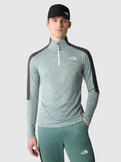 THE NORTH FACE Men's Mountain Athletics 1/4 Zip Top - Green