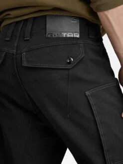 G-Star RAW G-star Zip Pocket Skinny Fit Cargo Trousers - Black -Barbou Clothing Shop VLGOH SQ4 0000000004 BLACK MDd