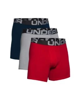 UNDER ARMOUR 3 Pack Of Charged Cotton 3 Inch Boxers - Multi