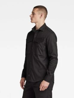 G-Star RAW G-star Cargo Utility Regular Fit Overshirt - Black -Barbou Clothing Shop VLGT3 SQ4 0000000004 BLACK MDd