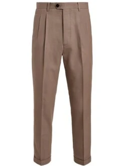 AllSaints Tallis Casual Trouser -Barbou Clothing Shop VM01D SQ3 0000000143 BROWN SLf