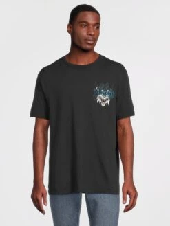AllSaints Tomkat Graphic T-Shirt - Black