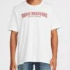 TRUE RELIGION Relaxed Nu Brush T-Shirt - White 