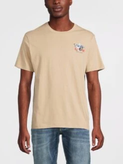 TRUE RELIGION True Brand T-Shirt - Natural