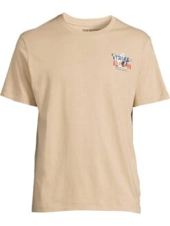TRUE RELIGION True Brand T-Shirt - Natural  -Barbou Clothing Shop VM5S5 SQ3 0000000003 NATURAL SLf