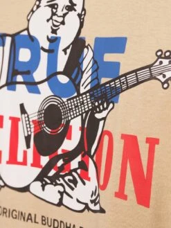 TRUE RELIGION True Brand T-Shirt - Natural  -Barbou Clothing Shop VM5S5 SQ5 0000000003 NATURAL SLd