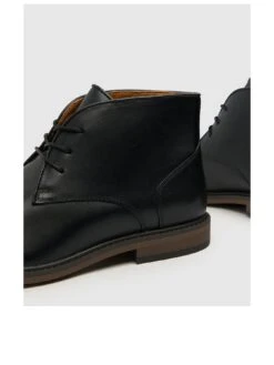 Schuh Danny Lace Up Leather Formal Boot -Barbou Clothing Shop VM6WB SQ3 0000000004 BLACK SLb