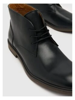 Schuh Danny Lace Up Leather Formal Boot -Barbou Clothing Shop VM6WB SQ4 0000000004 BLACK SLt