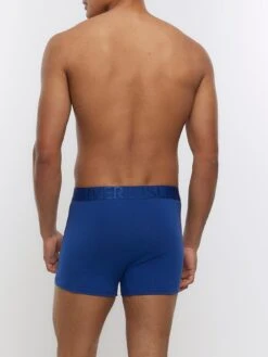 River Island Drench Waistband Trunk 4 Pack -Barbou Clothing Shop VM7IO SQ3 0000000048 NAVY SLd
