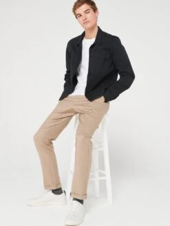 River Island Slim Chino -Barbou Clothing Shop VM962 SQ4 0000000108 BEIGE MDd