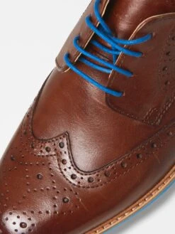 Joe Browns Club Regent Leather Brogues - Brown -Barbou Clothing Shop VMZ2A SQ6 0000000143 BROWN SLd