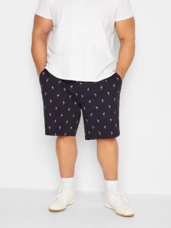 BadRhino Flamingo Print Shorts