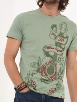 Joe Browns Without Regrets T-shirt - Khaki -Barbou Clothing Shop VNGS9 SQ3 0000000058 KHAKI MDo