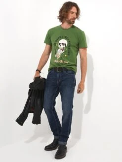 Joe Browns Never End T-shirt - Green -Barbou Clothing Shop VNGSD SQ4 0000000047 GREEN MDd