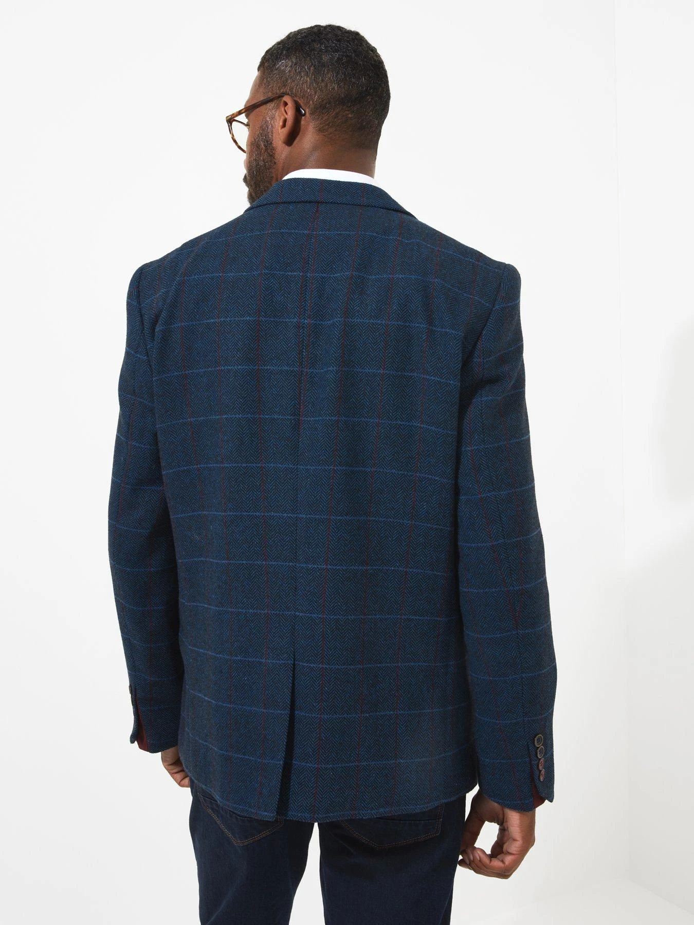 Joe Browns Check It Out Blazer - Blue 2 Joe Browns Check It Out Blazer - Blue - Image 2