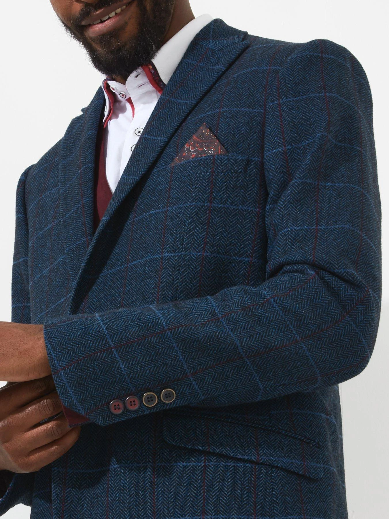 Joe Browns Check It Out Blazer - Blue 3 Joe Browns Check It Out Blazer - Blue - Image 3