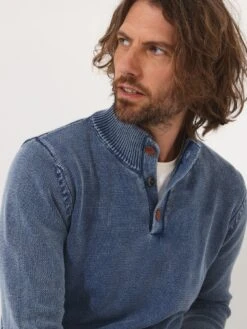 Joe Browns Washed To Perfection Funnel - Blue -Barbou Clothing Shop VNGUI SQ3 0000000020 BLUE MDo