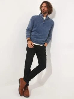 Joe Browns Washed To Perfection Funnel - Blue -Barbou Clothing Shop VNGUI SQ4 0000000020 BLUE MDd