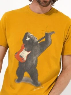 Joe Browns Bear Rock T-shirt - Yellow -Barbou Clothing Shop VNGW2 SQ3 0000000076 YELLOW MDo