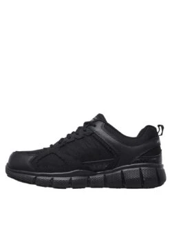 Skechers Telfin Sanphet Slip Resistant Trainer - Black -Barbou Clothing Shop VNHTY SQ3 0000000004 BLACK SLb