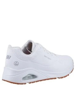 Skechers Uno Slip Resistant Trainer - White -Barbou Clothing Shop VNHU3 SQ3 0000000013 WHITE SLb