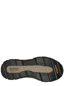 Skechers Respected Elgin Slip On Trainer - Brown -Barbou Clothing Shop VNHUC SQ5 0000000143 BROWN SLu