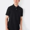 Crew Clothing Classic Pique Polo - Black
