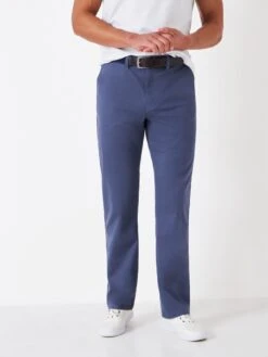 Crew Clothing Straight Chino - Blue