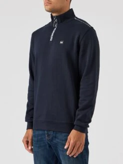 Weekend Offender Matisa 1/4 Zip Sweatshirt - Navy