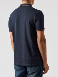 Weekend Offender Colombi Double Tipping Polo Shirt - Navy -Barbou Clothing Shop VNQ16 SQ3 0000000048 NAVY MDo