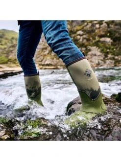 Muck Boots Muckboot Calder Wellie - Green -Barbou Clothing Shop VNQ21 SQ6 0000000047 GREEN SLd
