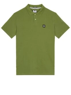 Weekend Offender Caneiros Badge Polo Shirt - Khaki -Barbou Clothing Shop VNQ2L SQ4 0000000058 KHAKI MDd