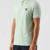 Weekend Offender Caneiros Badge Polo Shirt - Light Green
