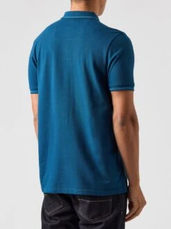 Weekend Offender Colombi Double Tipping Polo Shirt - Blue -Barbou Clothing Shop VNQ4B SQ3 0000000020 BLUE MDo