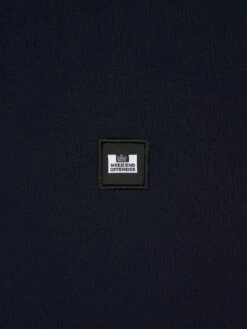 Weekend Offender Shore Zip Polo Shirt With Tipping - Navy -Barbou Clothing Shop VNQ4D SQ6 0000000048 NAVY MDd